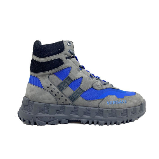 Versace Wildleder-Wanderstiefel