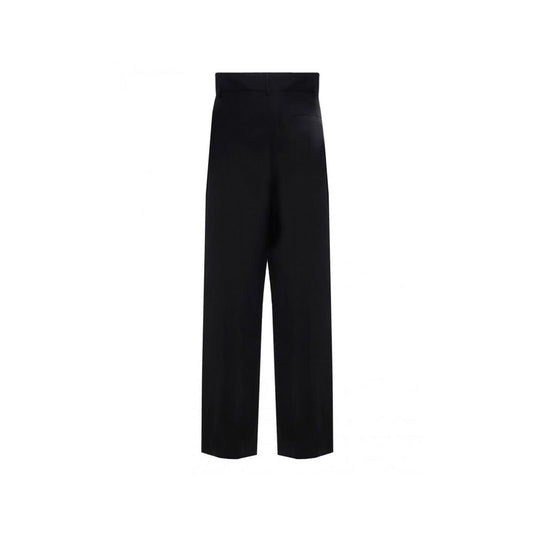 Salvatore Ferragamo Hose aus Seide und Leinen