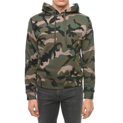 Valentino – Kapuzenpullover mit Camouflage-Muster