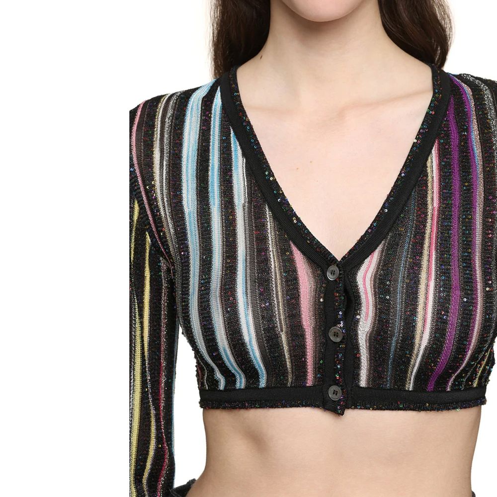 Missoni Jacquard-Strickcardigan