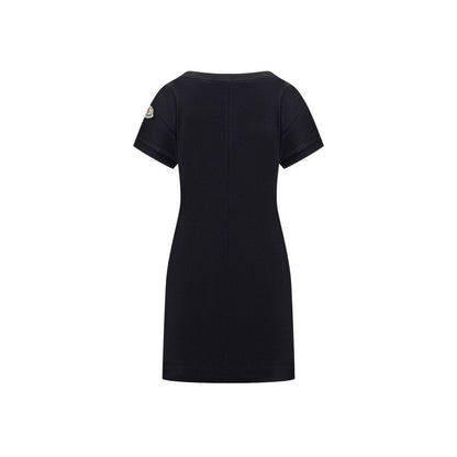Moncler Minikleid aus Baumwolle mit Logo