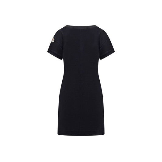 Moncler Minikleid aus Baumwolle mit Logo