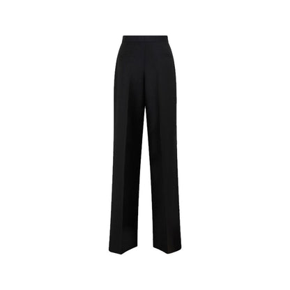 Prada Klassische Wollhose mit Logo