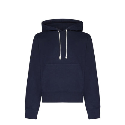 Saint Laurent Baumwoll-Kapuzensweatshirt