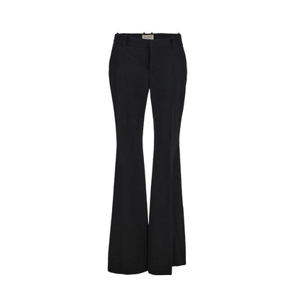 Saint Laurent Ausgestellte Wollhose