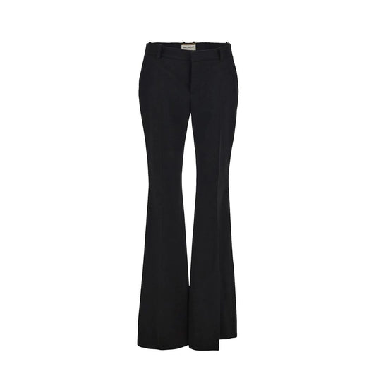 Saint Laurent Ausgestellte Wollhose