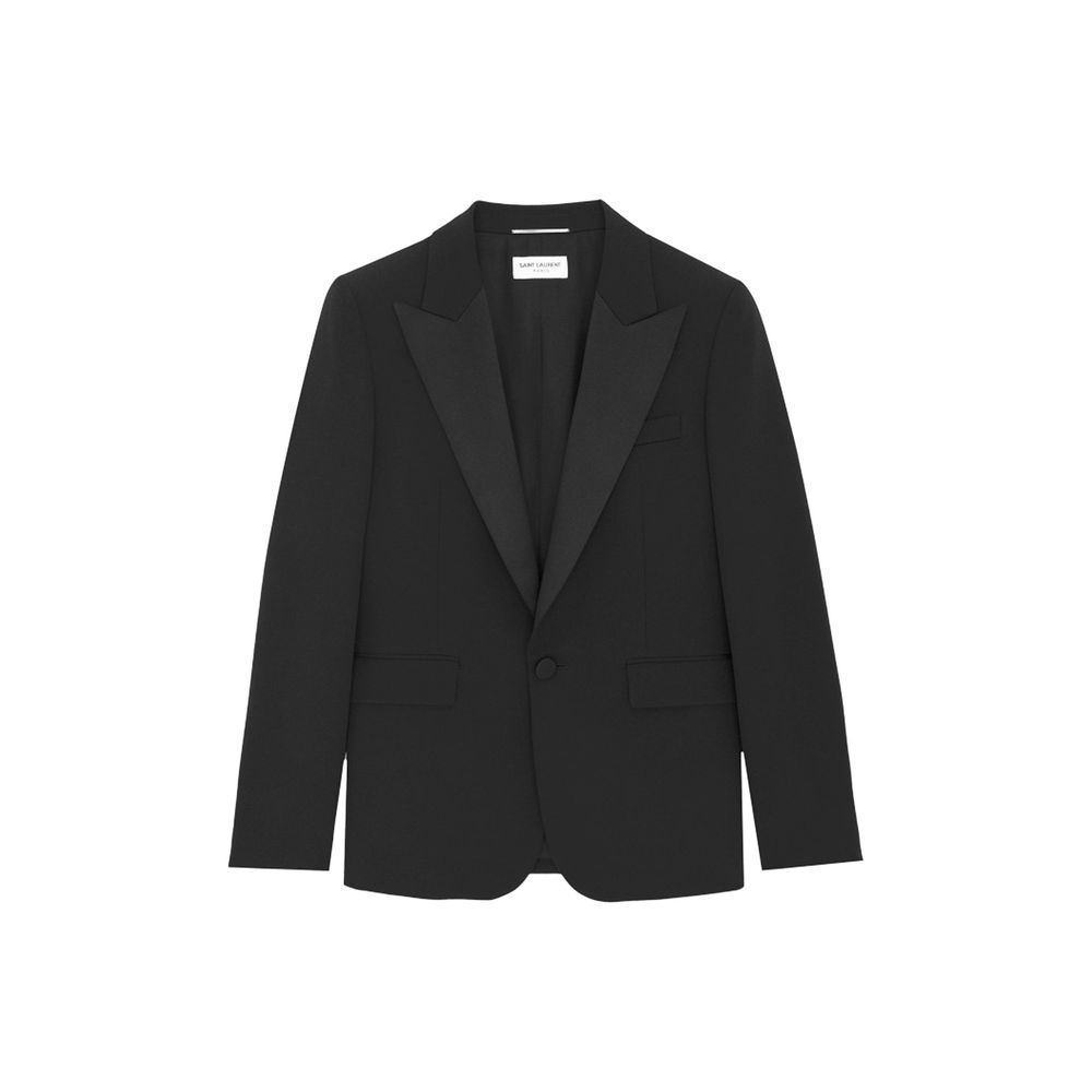 Saint Laurent Grain De Poudre Raucherjacke