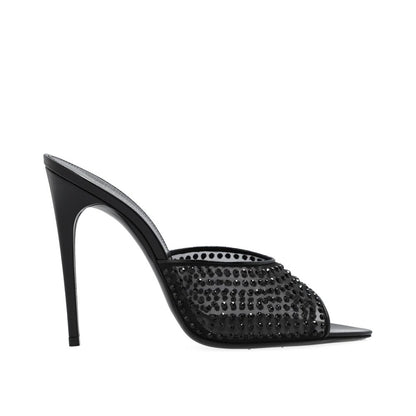 Saint Laurent – Blonde Pantoletten
