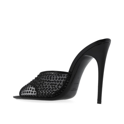Saint Laurent – Blonde Pantoletten