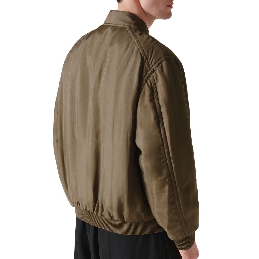 Saint Laurent – Bomberjacke aus Teddy-Twill