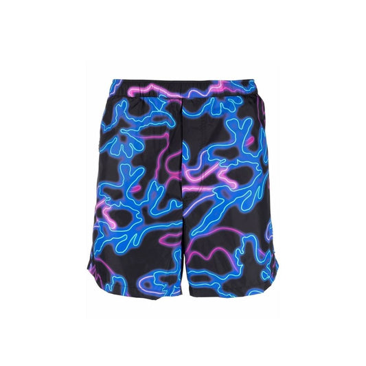 Valentino – Badeshorts mit Neon-Print
