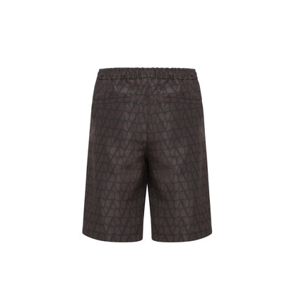 Seidenshorts mit Valentino-Logo