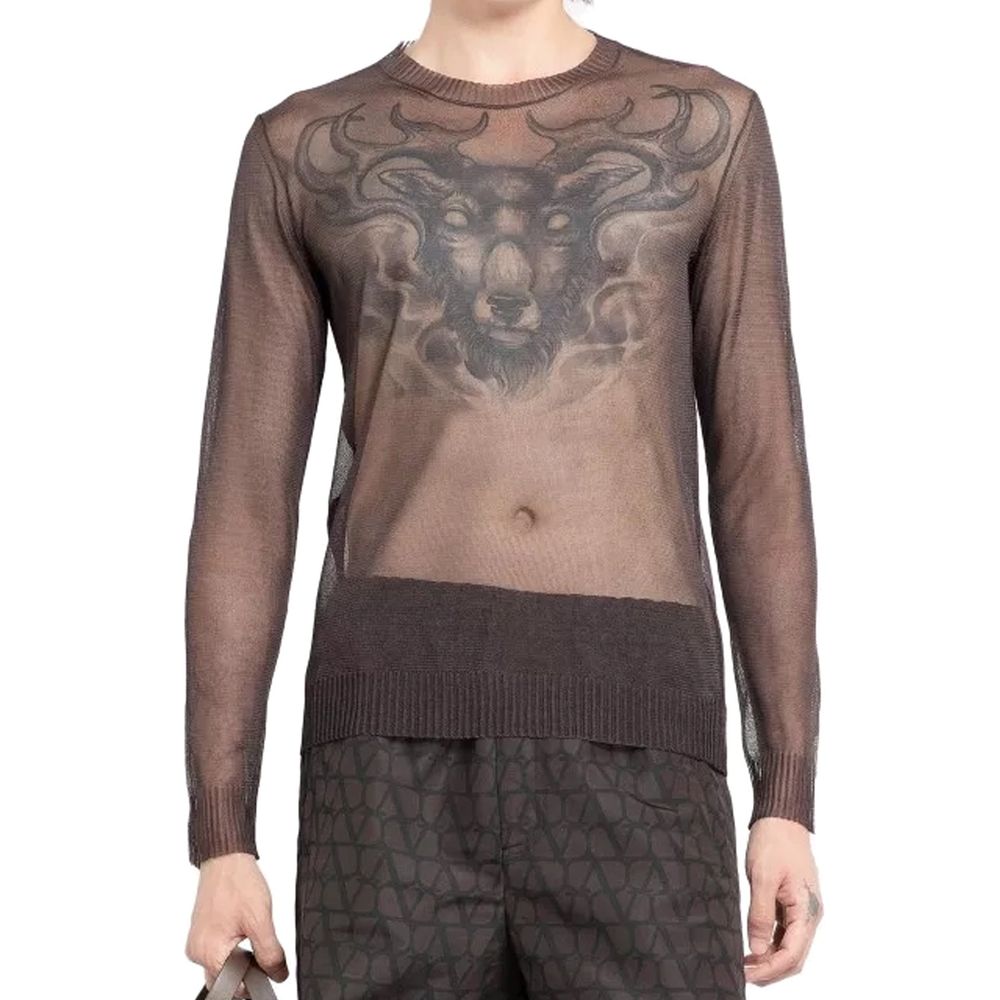 Halbtransparenter Pullover von Valentino