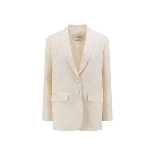 Valentino Iconographe-Jacke aus Wolle und Seide