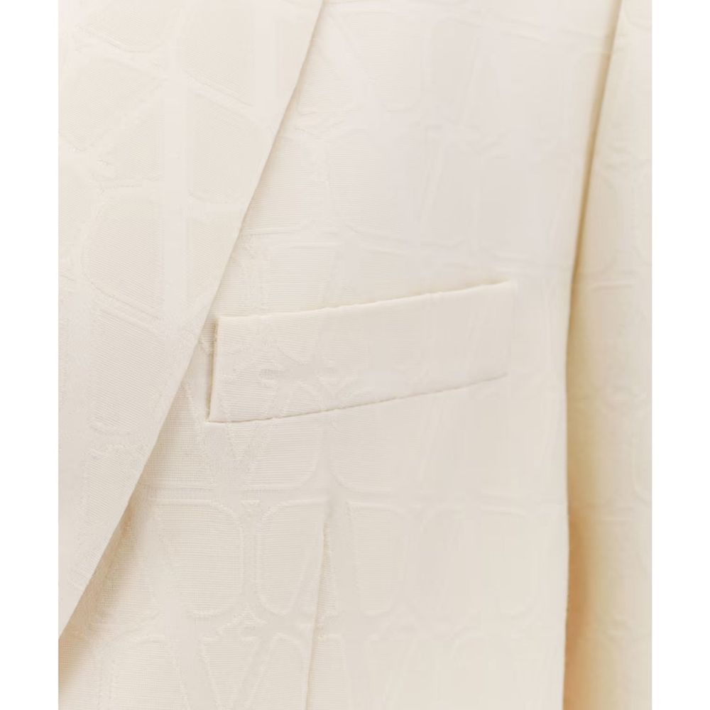 Valentino Iconographe-Jacke aus Wolle und Seide
