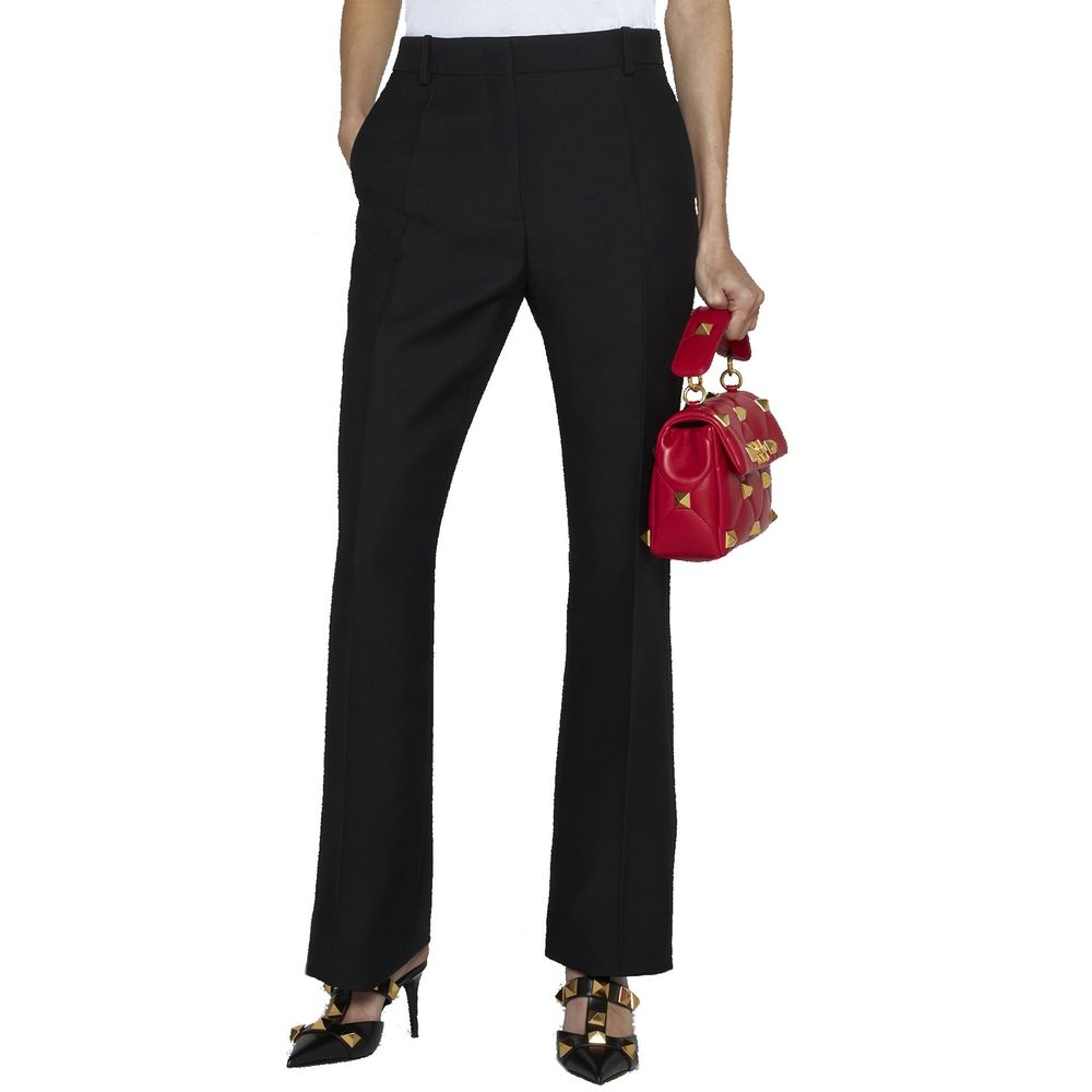 Valentino Hose aus Wolle und Seide