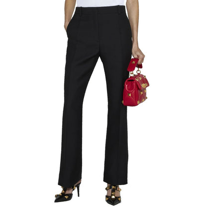 Valentino Hose aus Wolle und Seide