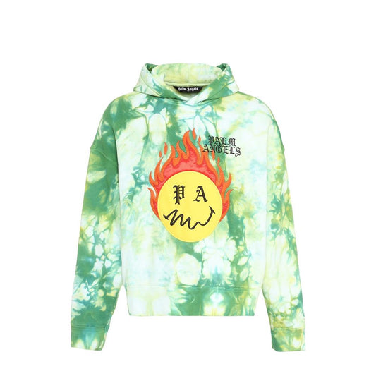 Palm Angels – Sweatshirt mit Kapuzenpatch