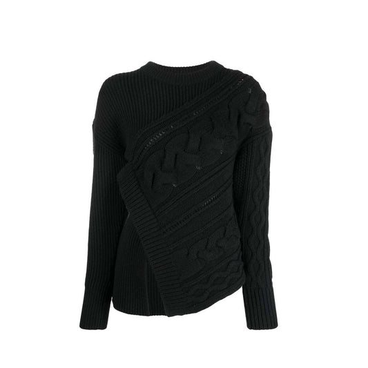 Asymmetrischer Wollpullover von Alexander McQueen