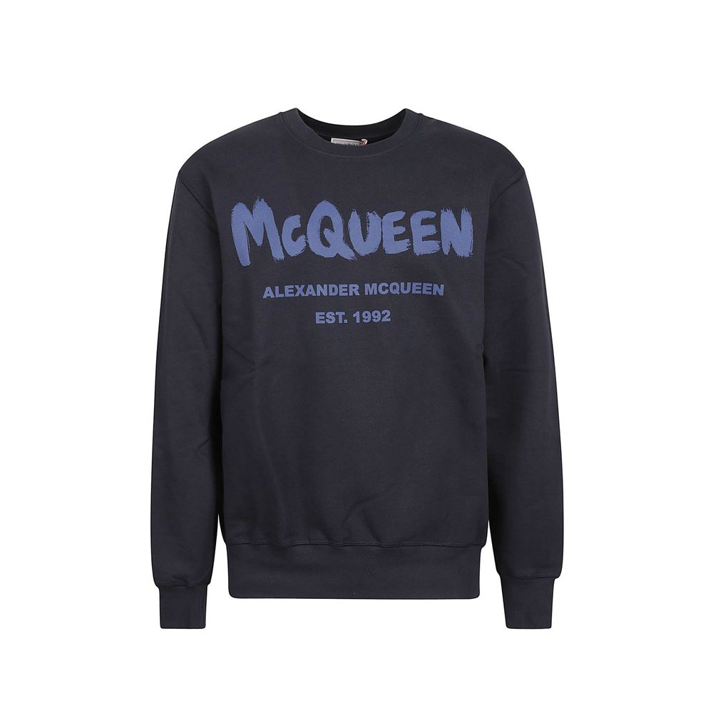 Alexander McQueen Baumwoll-Logo-Sweatshirt