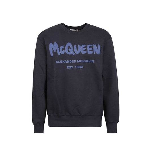 Alexander McQueen Baumwoll-Logo-Sweatshirt