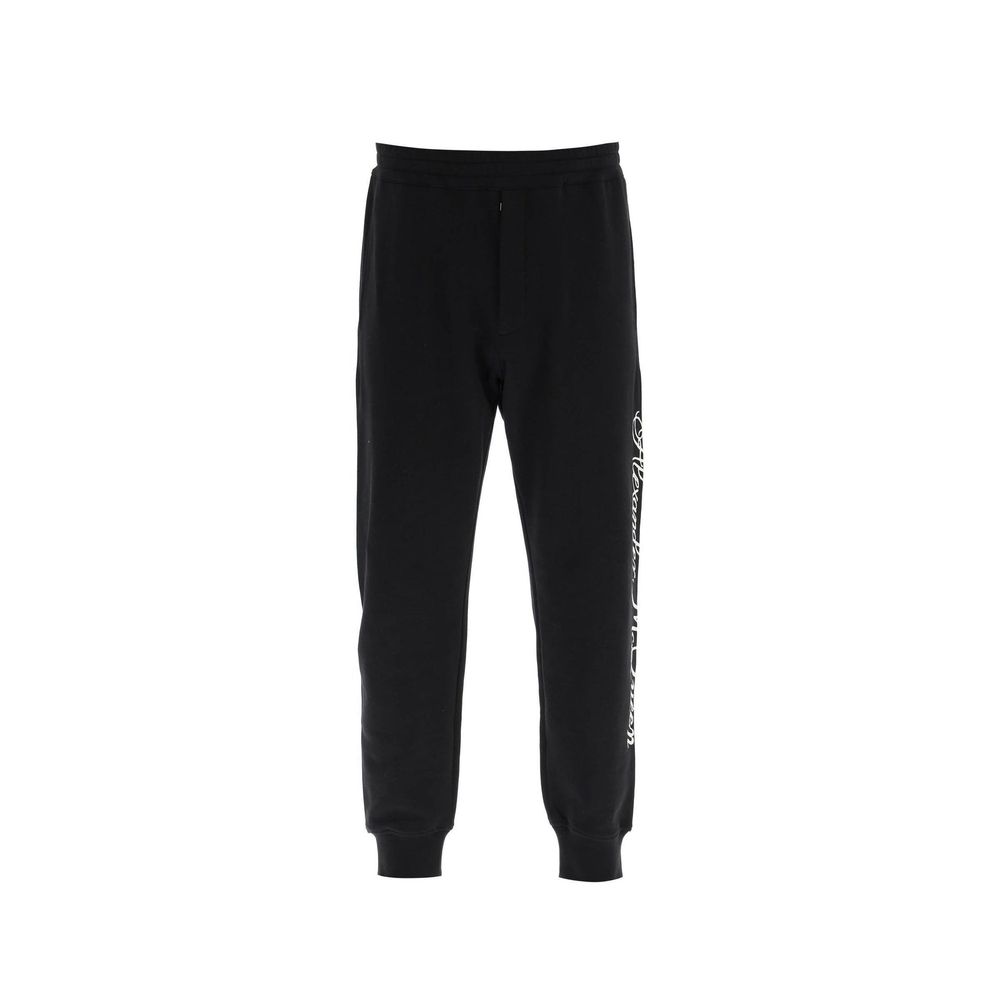 Baumwollhose mit Alexander McQueen-Logo