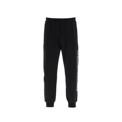 Baumwollhose mit Alexander McQueen-Logo