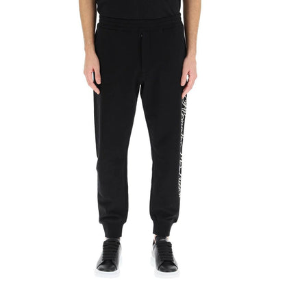 Baumwollhose mit Alexander McQueen-Logo