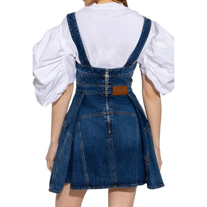 Alexander McQueen Denim-Minikleid
