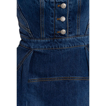 Alexander McQueen Denim-Minikleid
