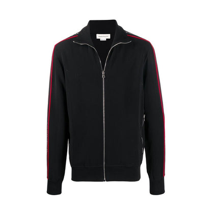 Sweatshirt mit Reißverschluss und Alexander McQueen-Logo