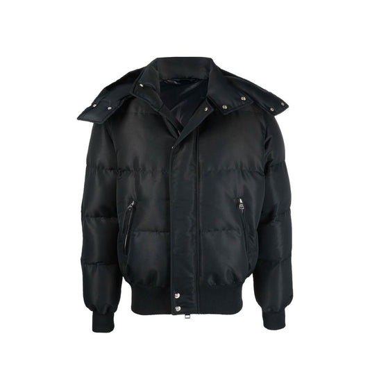 Alexander McQueen – Wattierte Bomberjacke aus Wollmischung