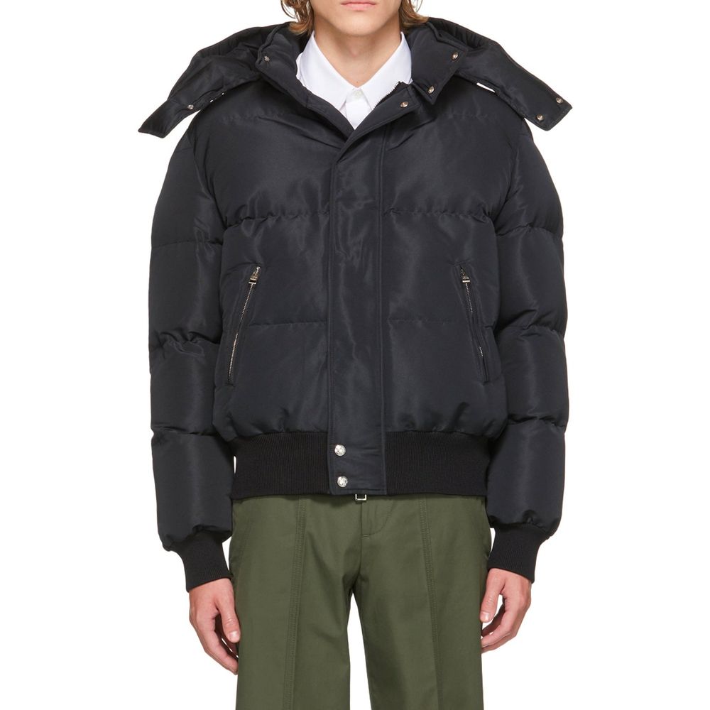 Alexander McQueen – Wattierte Bomberjacke aus Wollmischung