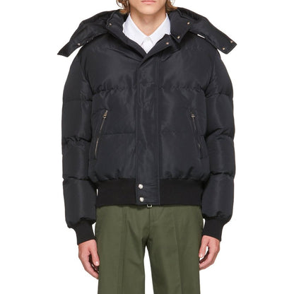 Alexander McQueen – Wattierte Bomberjacke aus Wollmischung