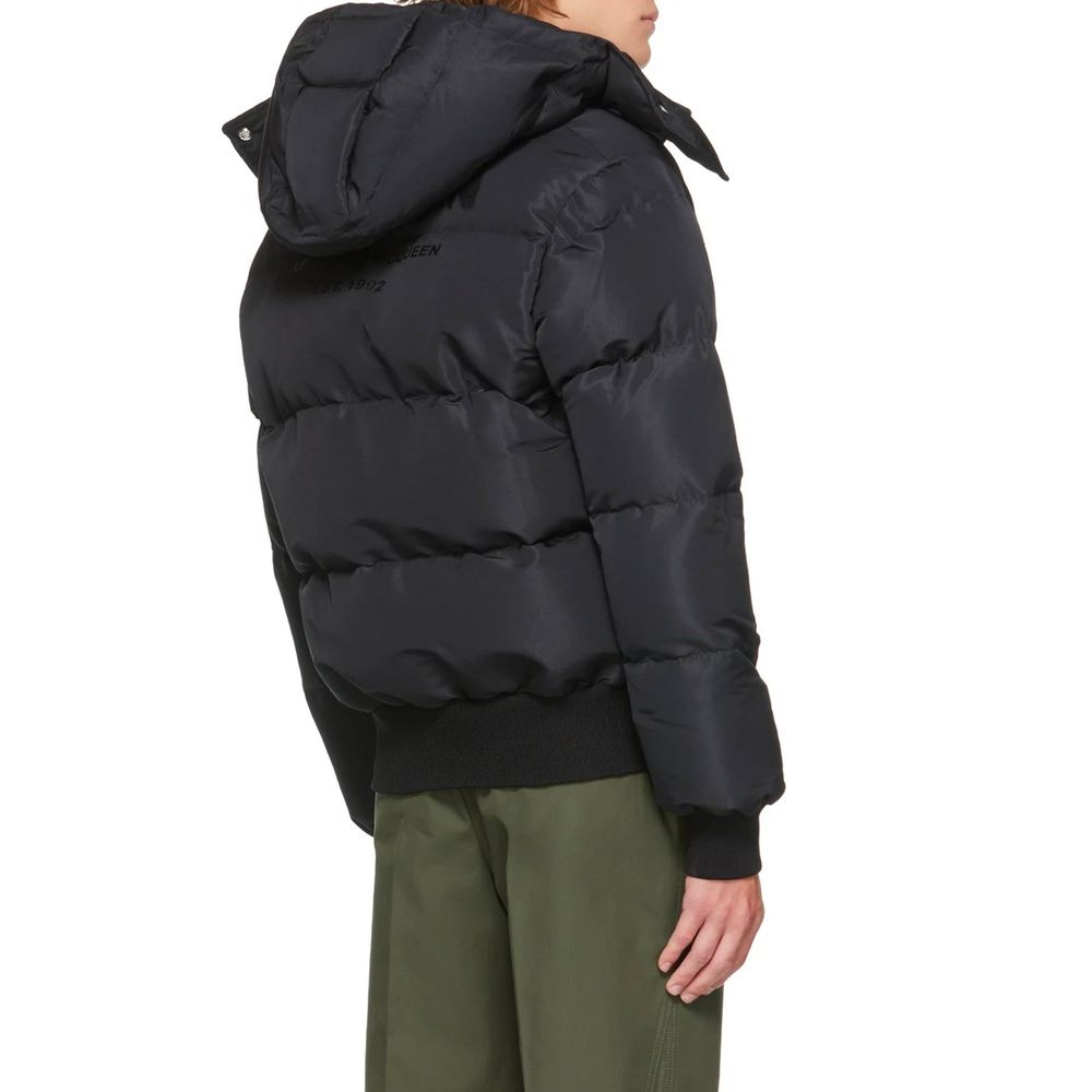 Alexander McQueen – Wattierte Bomberjacke aus Wollmischung