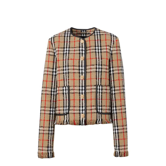 Burberry Jacke mit Vintage Check-Motiv