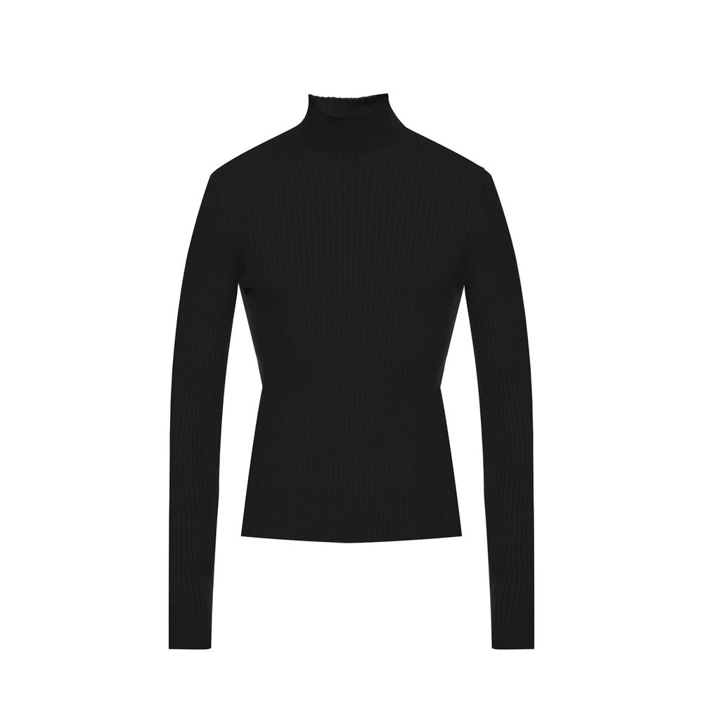 Balenciaga Rollkragenpullover aus Rippstrick aus Kaschmirmischung