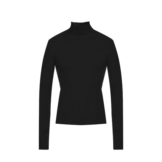 Balenciaga Rollkragenpullover aus Rippstrick aus Kaschmirmischung