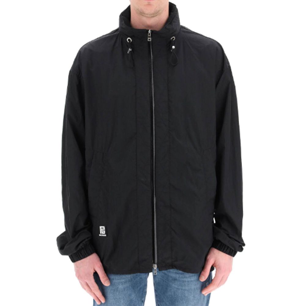 Balmain Nylon-Logojacke