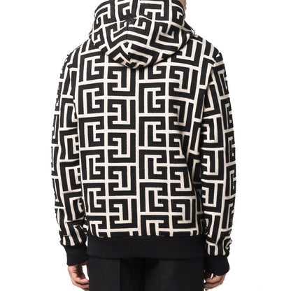 Balmain Kapuzensweatshirt mit Monogramm