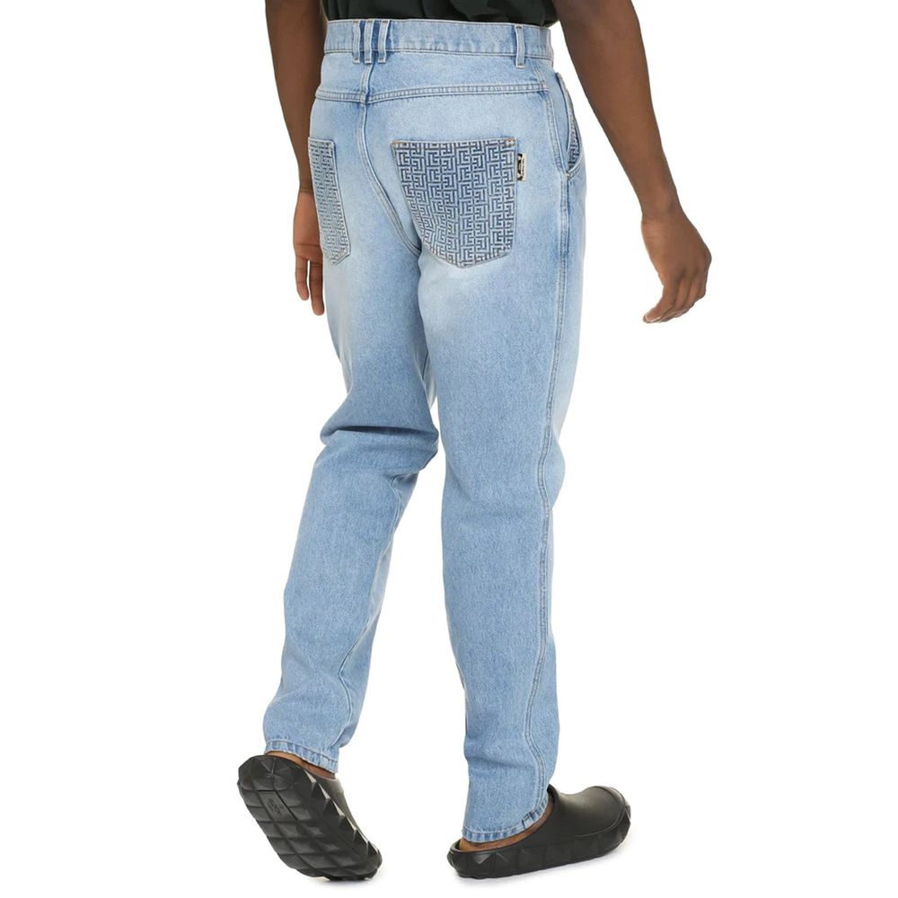 Balmain – Kurze, gerade Jeans
