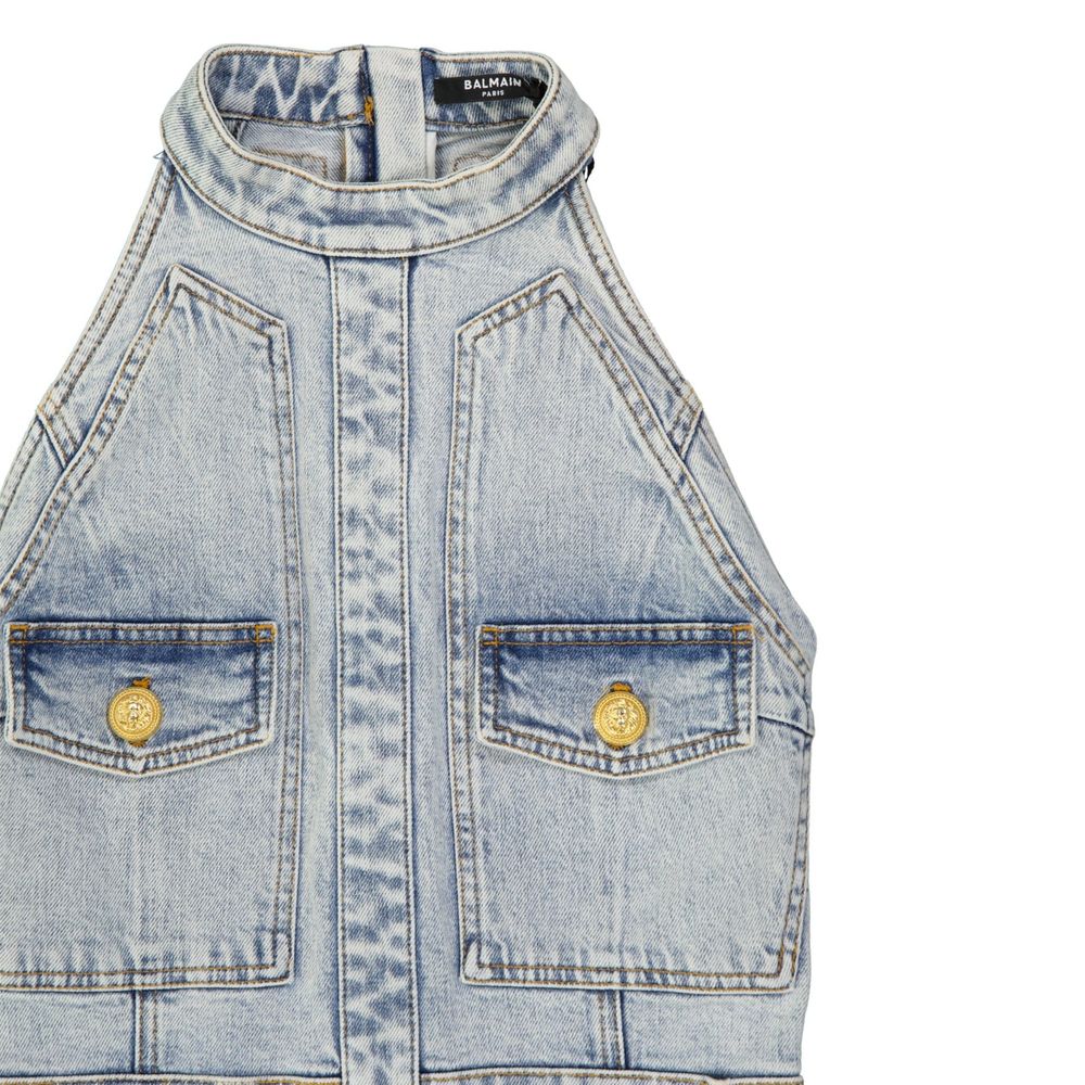 Balmain Denim-Minikleid