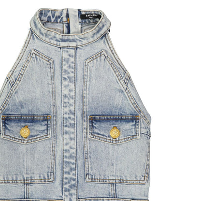 Balmain Denim-Minikleid