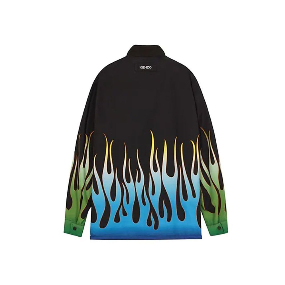 Kenzo Wendejacke mit Flammendruck