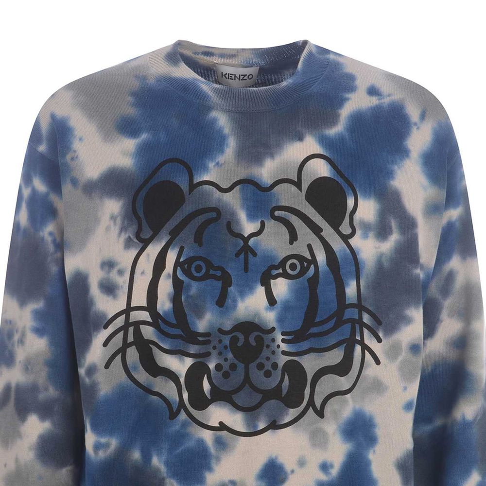 Kenzo-Pullover mit Baumwollprint