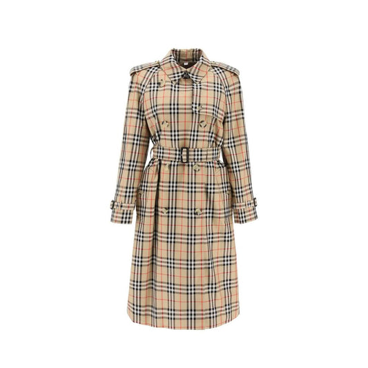 Burberry Karierter Trenchcoat
