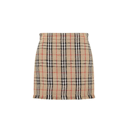 Burberry Minirock mit Vintage-Muster