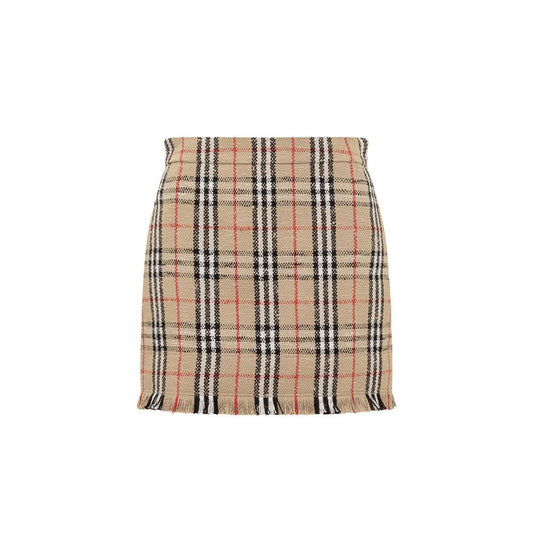 Burberry Minirock mit Vintage-Muster