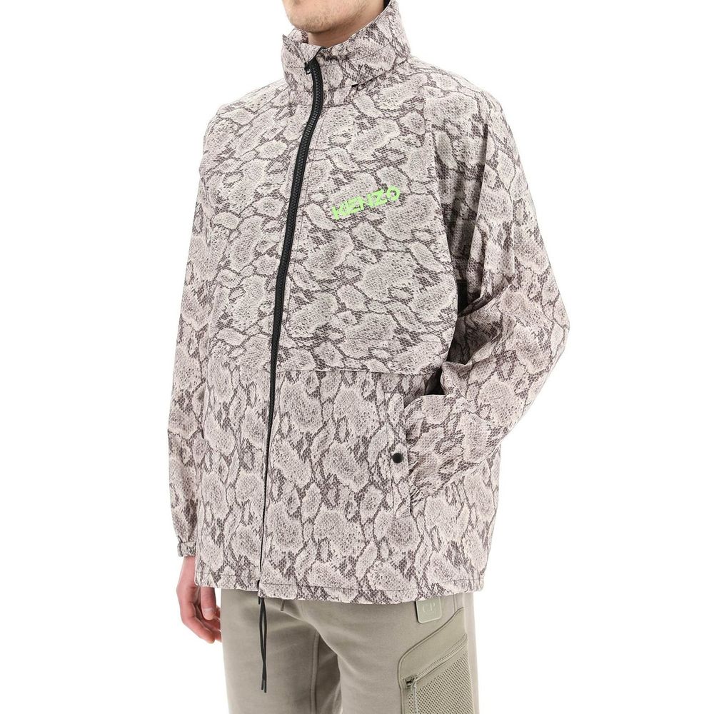 Kenzo Jacke mit Schlangenhaut-Print
