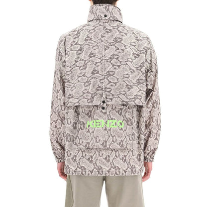 Kenzo Jacke mit Schlangenhaut-Print
